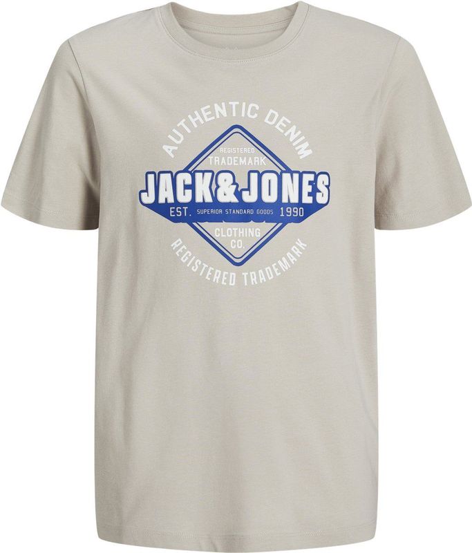JACK & JONES - T-shirt - Groen - Katoen
