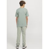 JACK & JONES - T-shirt - Zwart - Katoen - Ronde Hals - Korte Mouwen