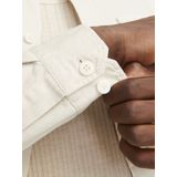 Jack & Jones - Travis - Overhemd - Blauw - Comfort Fit, 65% Biologisch Katoen