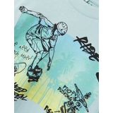 Name It - MINI - T-Shirt - Turquoise - Katoen