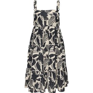 ONLY CARMAKOMA - Wijd Uitlopende Jurk - Zwart - Regular Fit