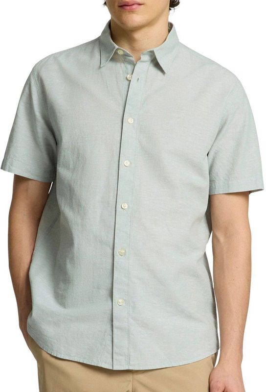 Selected Homme - SLHREG-SUN Shirt SS Noos - Casual Overhemd - Groen