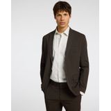 Selected Heren Longsleeve T-Shirt - Zand - Slim Fit