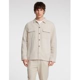 Overshirt - Linnenmix - Relaxed Fit - Lange Mouwen - Knoopsluiting