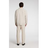 Overshirt - Linnenmix - Relaxed Fit - Lange Mouwen - Knoopsluiting