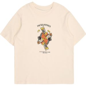 JACK & JONES Junior - T-shirt - Wit - Katoen - Relaxed Fit