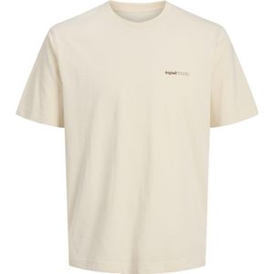 Jack & Jones Junior - T-shirt - Ecru - Katoen - Korte Mouwen
