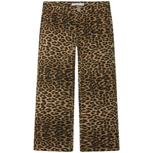 NAME IT - Nkfrose Wide Twi Broek - Lichtgrijs - 1 Stuk
