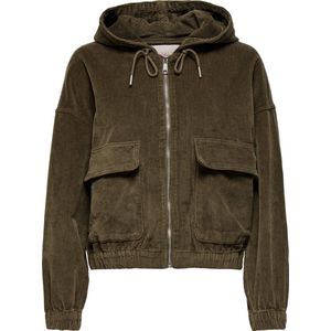 Onlkenzie - Jas - Capuchon - Kort - Lange Mouwen - Ritssluiting