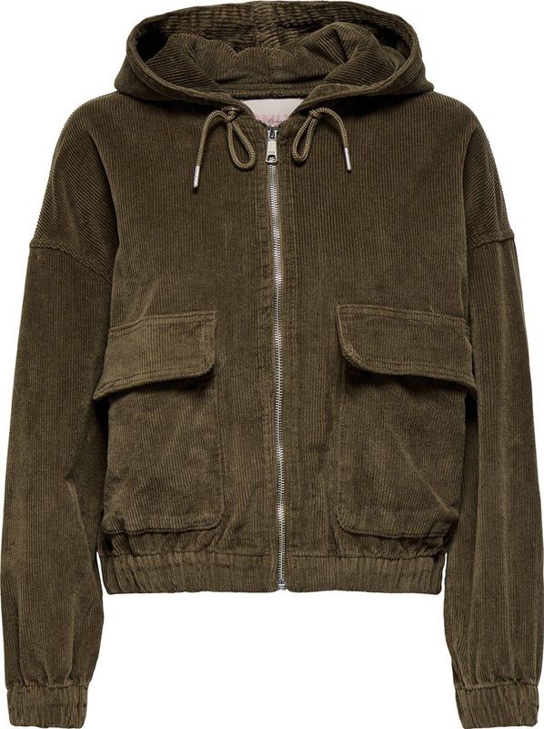 Onlkenzie - Jas - Capuchon - Kort - Lange Mouwen - Ritssluiting