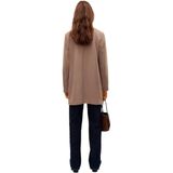 Jas - Reverse - Lange Mouwen - Zwart - 90% Polyester, 10% Elastaan