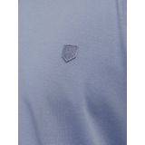JACK & JONES PREMIUM - Polo - Blauw - Normale Pasvorm - Korte Mouwen