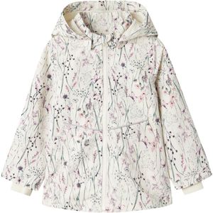 NAME IT - Tussenjack - Geweven Stof - Print - Afneembare Capuchon