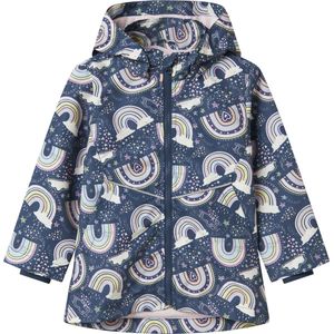 Name It - Nmfmaxi Li Jacket Aop - Bodywarmer - Sargasso Sea - Peuters