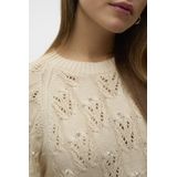 Vero Moda Trui Vmprecious 2/4 O-neck Pullover 10328198 Birch Dames Maat - M