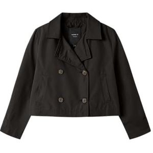 Mantel - NKFMadelin - Trenchcoat - Effen - Licht Gevoerd - Gerecycled Materiaal