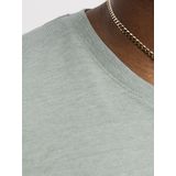 JACK JONES PLUS JJELOGO TEE SS O-NECK NOOS PLS Heren T-shirt - Iceberg Green Melange