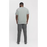 JACK JONES PLUS JJELOGO TEE SS O-NECK NOOS PLS Heren T-shirt - Iceberg Green Melange