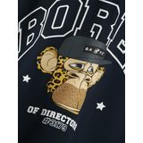 Bored of Directors - T-shirt - Groen - Mesh - Regular Fit