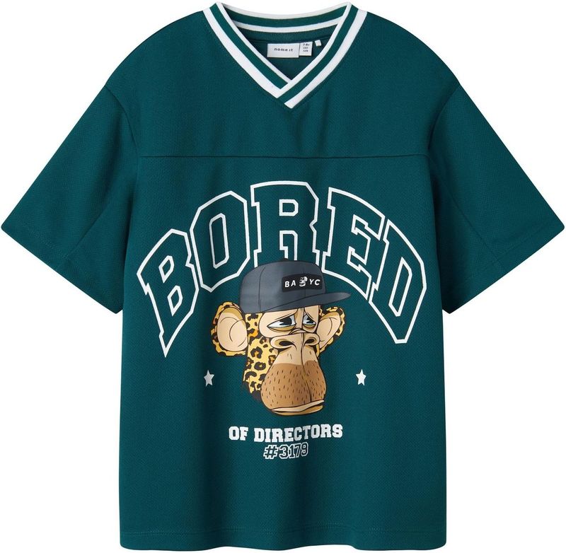 Bored of Directors - Regular Fit T-shirt - Korte Mouwen - Mesh