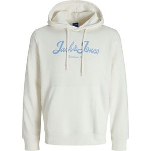 Jack & Jones - Heren Hoodies Jor Time Sweat Hood - Wit