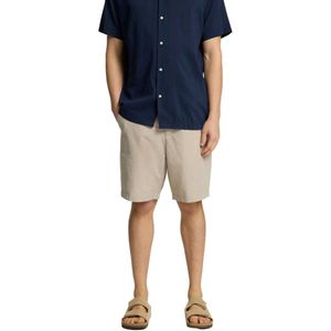 Selected - SLHREGULAR-KARL Seersucker Shorts - Chino - Effen - Katoen