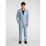Selected - Malik Sun - Blazer - Blauw - Katoen