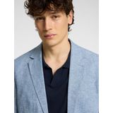 Selected - Malik Sun - Blazer - Blauw - Katoen