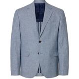 Selected - Malik Sun - Blazer - Blauw - Katoen