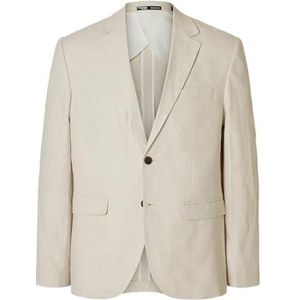 SELECTED - Malik Sun - Blazer - Blauw - Katoen