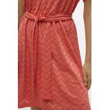 VERO MODA - VMTHAS SL SHORT V-NECK DRESS - Dames Jurk - Mini - Mouwloos