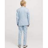 Blazer - Chambray Blue - Zonder Capuchon - Lange Mouwen - Reverskraag