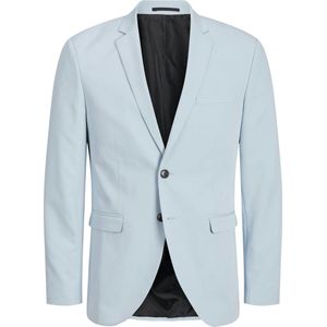 Blazer - Chambray Blue - Zonder Capuchon - Lange Mouwen - Reverskraag