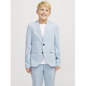 Blazer - Chambray Blue - Zonder Capuchon - Reverskraag - Lange Mouwen
