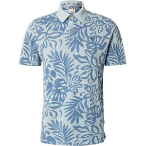 Jack & Jones Jprbluwilliam Ss Aop Polo, Ashley Blue., L