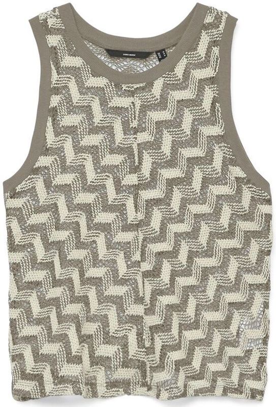 Boven - Crop Top - Ronde Hals - Mouwloos - Kort - Katoen/Gerecycled Polyester