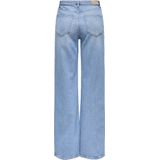 Only Jeans Onljuicy Hw Wide Leg Rea141 Dnm No 15345249 Light Blue Denim Dames
