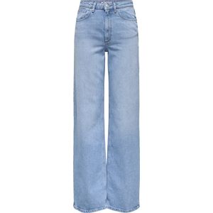 Only Jeans Onljuicy Hw Wide Leg Rea141 Dnm No 15345249 Light Blue Denim Dames