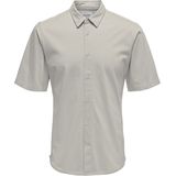 Only & Sons - Overhemd - Lichtblauw - Katoen