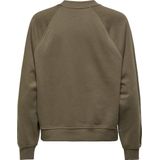 Jacqueline de Yong Trui Jdybambi Emb Sweat Jrs 15334006 Walnut/ Love Emb Dames