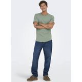 Perfecto - T-shirt - Korte Mouwen - Zwart - 100% Biologisch Katoen