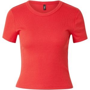 ONLVAL S/S O-Neck TOP CC JRS, marsrood, XS