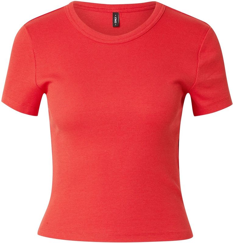 ONLY Kurzarmshirt ONLVAL S/S O-NECK TOP CC JRS