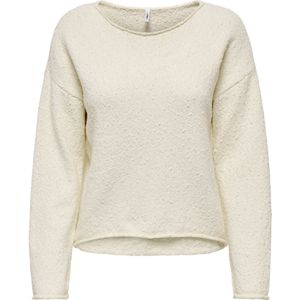 Only onlalvilda ls o-neck cc knt trui grijs