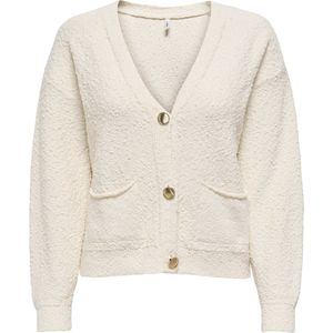 Vest - V-Hals - Lange Mouwen - Knoopsluiting - Regular Fit