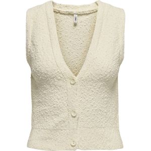 ONLY - ONLALVILDA SL WAISTCOAT CC KNT - Dames - Gebreide truien