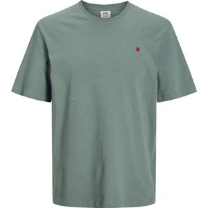 R.D.D. ROYAL DENIM DIVISION - Shirt 'Road' - Grijs - Kwartmouw - Losse Pasvorm