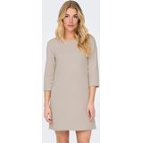 ONLCHRIS - L/S Dress CC SWT - Pumice Stone - A-lijn Jurk
