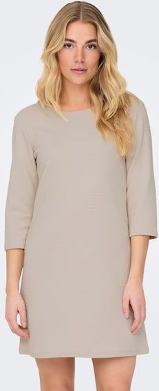 ONLCHRIS - L/S Dress CC SWT - Pumice Stone - A-lijn Jurk