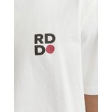 Shirt - Effen - Jersey - Ronde Hals - Kwartmouw - Losse Pasvorm